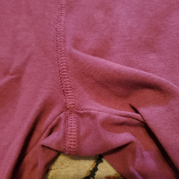 Anthropologie - Saturday Sunday Leggings Maroon Women's Size Small Red Pockets - Picture 10 of 16